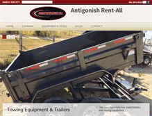 Tablet Screenshot of antigonishrentall.ca